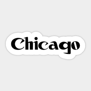 Chicago cam Sticker